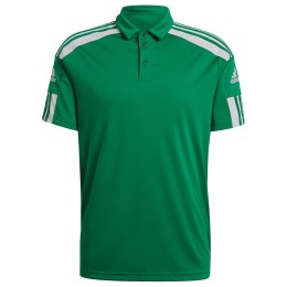 Adidas teamwear Koszulka męska adidas Squadra 21 Polo zielona GP6430