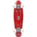 Meteor Deskorolka Meteor plastikowa czerwono-biała 22630