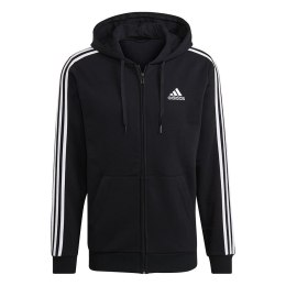 Adidas Bluza męska adidas Essentials Full-Zip Hoodie czarna GK9051
