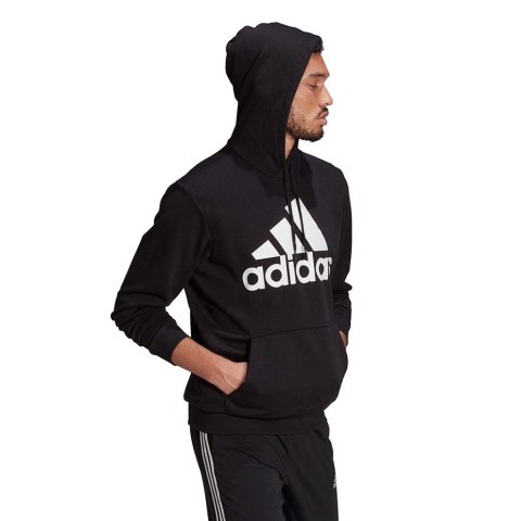Adidas Bluza męska adidas Essentials Hoodie czarna GK9540