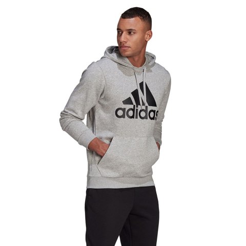 Adidas Bluza męska adidas Essentials Hoodie szara GK9541