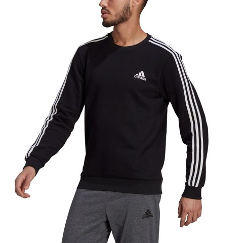 Adidas Bluza męska adidas Essentials Sweatshirt czarna GK9106