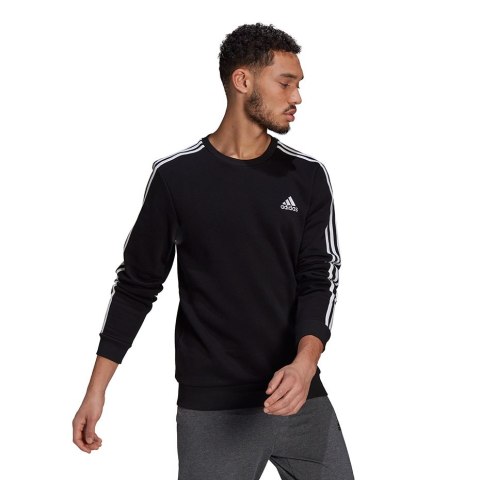 Adidas Bluza męska adidas Essentials Sweatshirt czarna GK9106
