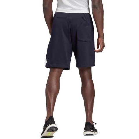 Adidas Spodenki męskie adidas Must Have BOS Short French Terry granatowe FM6349