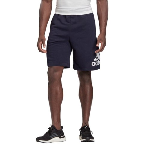 Adidas Spodenki męskie adidas Must Have BOS Short French Terry granatowe FM6349