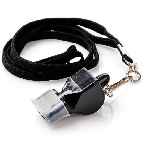 Meteor Gwizdek Meteor Wolf Plus z silikonowym ustnikiem czarny 38511