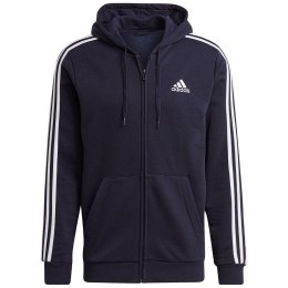 Adidas Bluza męska adidas Essentials Full-Zip Hoodie granatowa GK9053