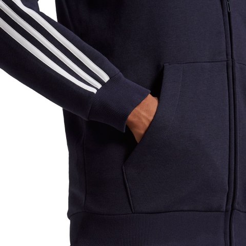 Adidas Bluza męska adidas Essentials Full-Zip Hoodie granatowa GK9053