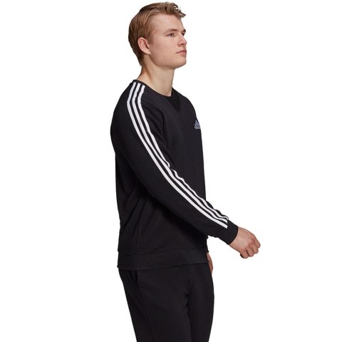 Adidas Bluza męska adidas Essentials Sweatshirt czarna GK9078
