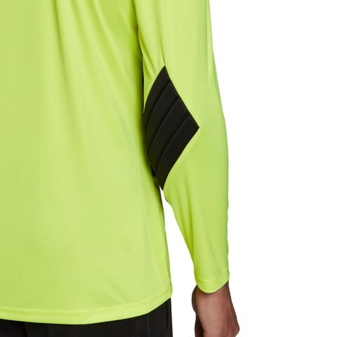 Adidas teamwear Bluza bramkarska męska adidas Squadra 21 Goalkeeper Jersey czarno-limonkowa GN5795
