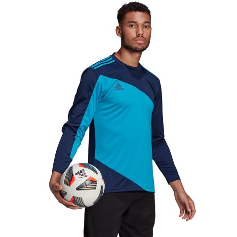 Adidas teamwear Bluza bramkarska męska adidas Squadra 21 Goalkeeper Jersey niebiesko-granatowa GN6944