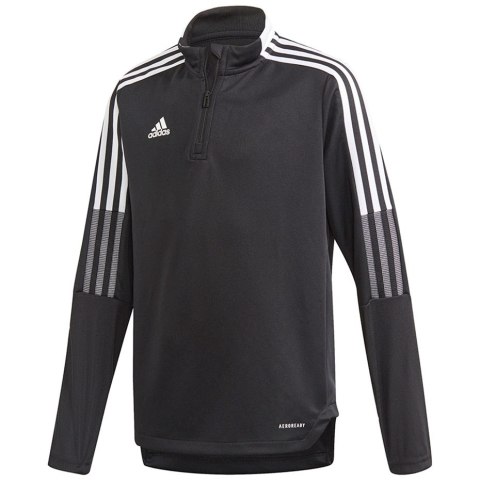 Adidas teamwear Bluza dla dzieci adidas Tiro 21 Training Top Youth czarna GM7325