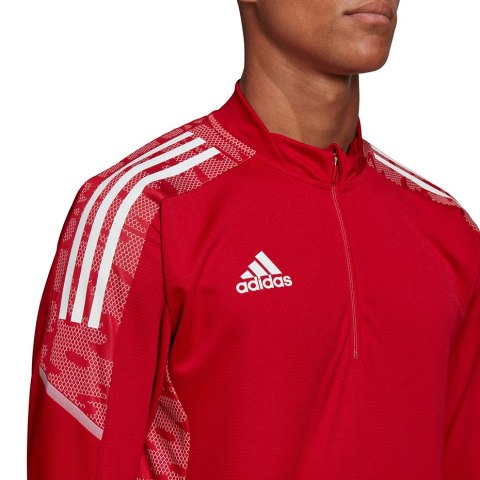 Adidas teamwear Bluza męska adidas Condivo 21 Training Top Primeblue czerwona GH7155