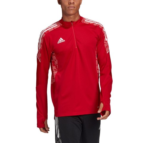Adidas teamwear Bluza męska adidas Condivo 21 Training Top Primeblue czerwona GH7155