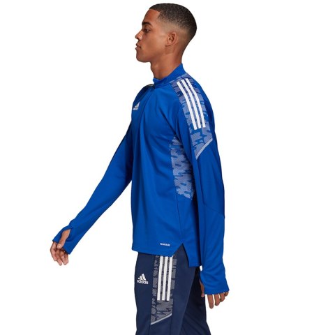 Adidas teamwear Bluza męska adidas Condivo 21 Training Top Primeblue niebieska GE5421