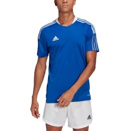 Adidas teamwear Koszulka męska adidas Tiro 21 Training Jersey niebieska GM7589