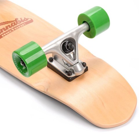 Meteor Deskorolka Meteor Cannabis zielono-brązowo-pomarańczowa 22595