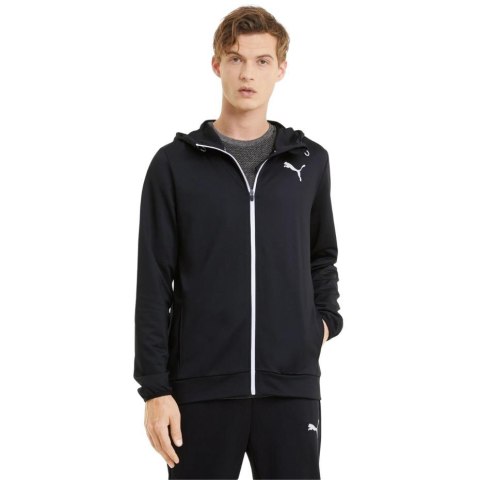 Puma Bluza męska Puma RTG FZ Hoodie czarna 585832 01