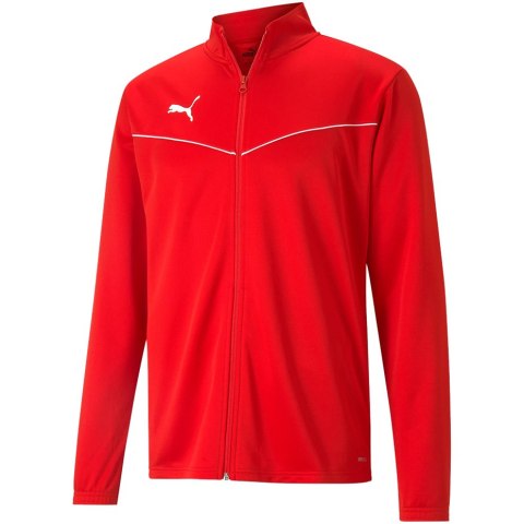 Puma Bluza męska Puma teamRISE Training Poly Jacket czerwona 657392 01
