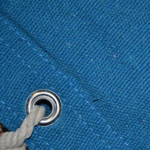 Royokamp Hamak fotel brazylijski Natura Royokamp z wszytą poduszką 90x50 cm chabrowy 1013428