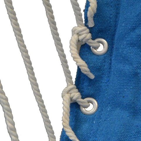 Royokamp Hamak fotel brazylijski Natura Royokamp z wszytą poduszką 90x50 cm chabrowy 1013428