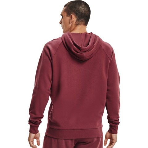 Under Armour Bluza męska Under Armour Rival Fleece Big Logo HD burgund 1357093 652