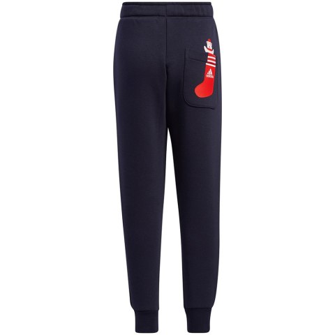 Adidas Dres dla dzieci adidas LK Holiday Set czerwono-granatowy H40344