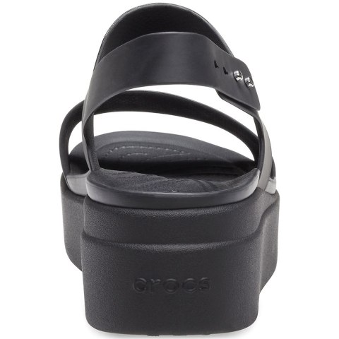 Crocs Sandały damskie Crocs Brooklyn Low Wedge czarne 206453 060