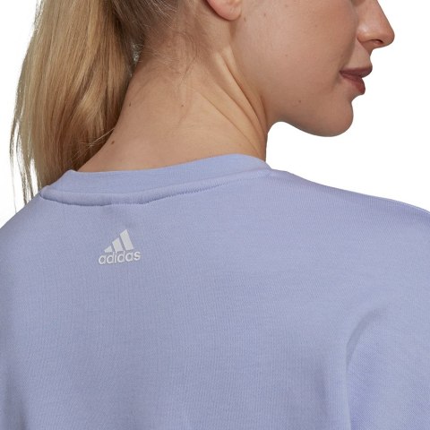 Adidas Bluza damska adidas U4U Soft Knit Swe fioletowa GS3879