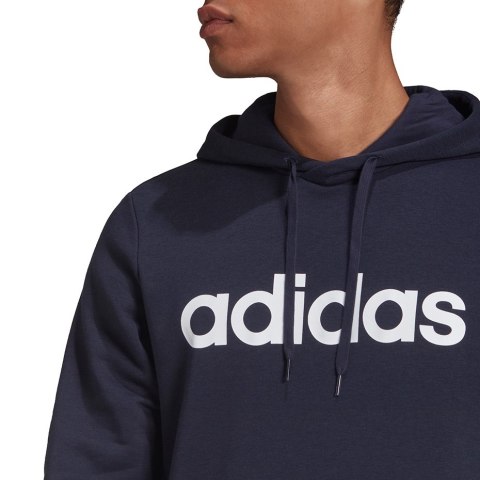 Adidas Bluza męska adidas Essentials Linear granatowa GK9068