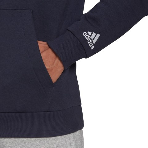 Adidas Bluza męska adidas Essentials Linear granatowa GK9068