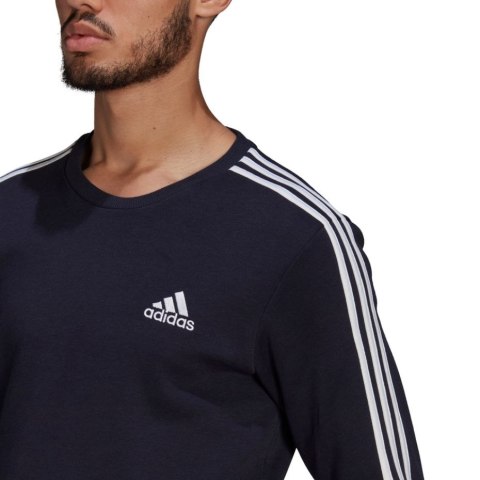 Adidas Bluza męska adidas Essentials Sweatshirt granatowa GK9111