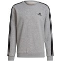 Adidas Bluza męska adidas Essentials Sweatshirt szara GK9110