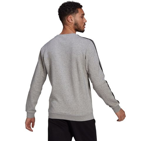 Adidas Bluza męska adidas Essentials Sweatshirt szara GK9110