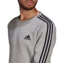 Adidas Bluza męska adidas Essentials Sweatshirt szara GK9110