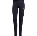 Adidas Legginsy damskie adidas Essentials 3S granatowe H07771