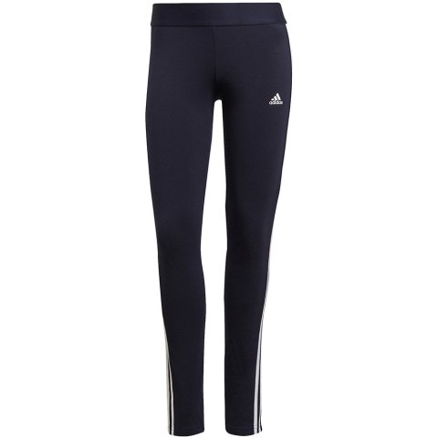 Adidas Legginsy damskie adidas Essentials 3S granatowe H07771