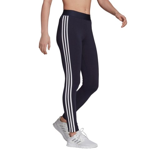 Adidas Legginsy damskie adidas Essentials 3S granatowe H07771
