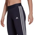 Adidas Legginsy damskie adidas Essentials 3S granatowe H07771