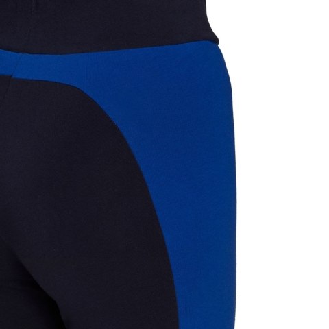 Adidas Legginsy damskie adidas Essentials Colorblock czarno-niebieskie GS6323