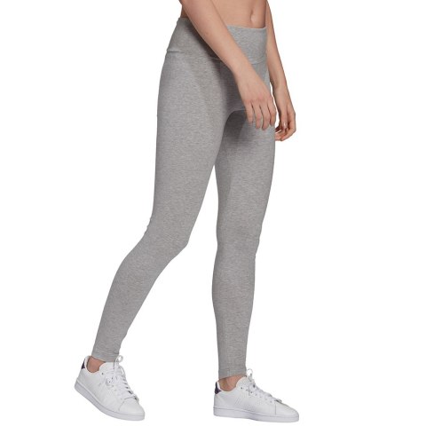 Adidas Legginsy damskie adidas Essentials High-Waist szare GL0638