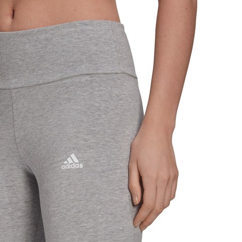 Adidas Legginsy damskie adidas Essentials High-Waist szare GL0638