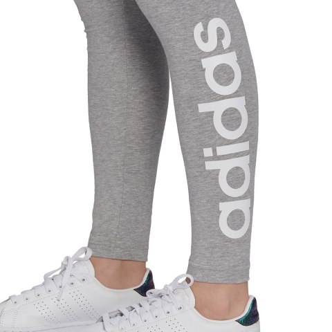 Adidas Legginsy damskie adidas Essentials High-Waist szare GL0638