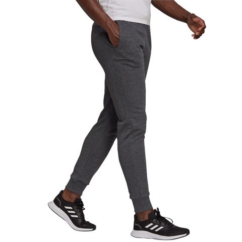 Adidas Spodnie damskie adidas Essentials Slim Tapered Cuffed Pant ciemnoszare HA0265