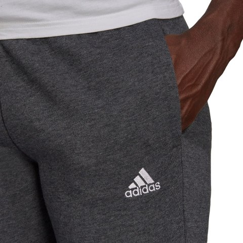 Adidas Spodnie damskie adidas Essentials Slim Tapered Cuffed Pant ciemnoszare HA0265