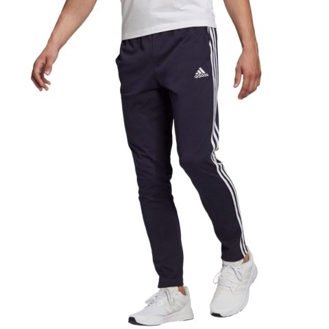 Adidas Spodnie męskie adidas Essentials Single granatowe GK8997