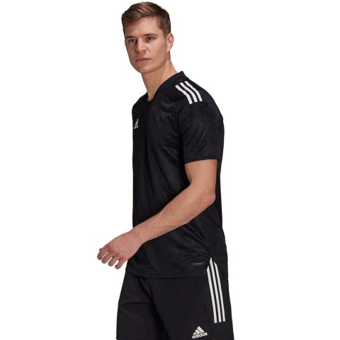 Adidas teamwear Koszulka męska adidas Condivo 21 JSY czarna GJ6790