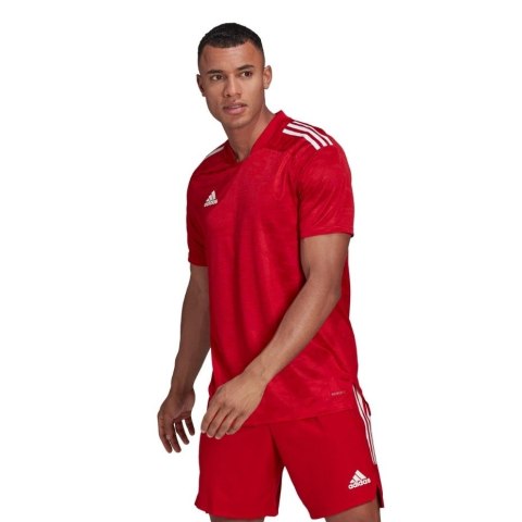 Adidas teamwear Koszulka męska adidas Condivo 21 JSY czerwona GJ6802