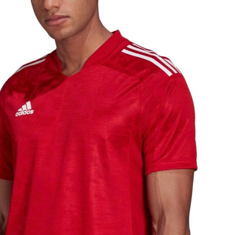Adidas teamwear Koszulka męska adidas Condivo 21 JSY czerwona GJ6802
