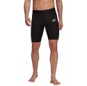 Adidas teamwear Spodenki męskie adidas Techfit Short Tight czarne GU7311